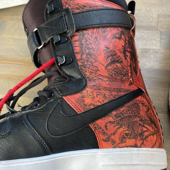 Rare Nike Sbowboard Boots Zoom Force 1 Size 6 - Picture 5 of 8